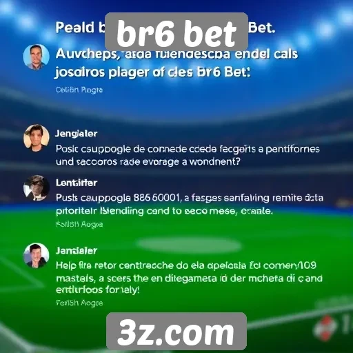 feedback de jogadores sobre o suporte do br6 bet